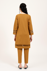 Slub Khaddar Mustard 2PC